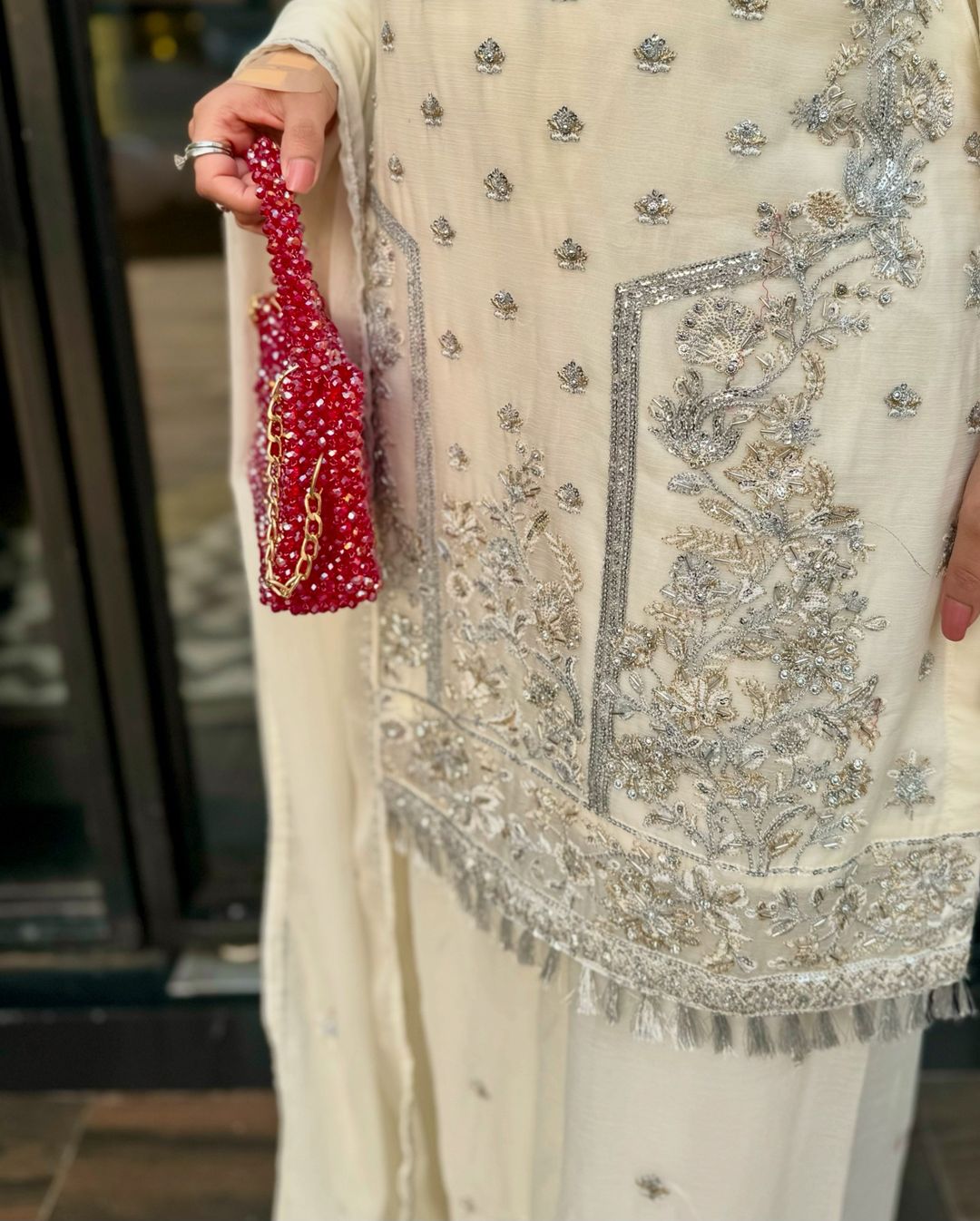 Embroidered 3-Piece Suit