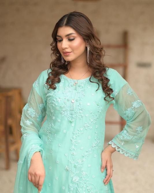 Zariya Turquoise - Uzair Arts