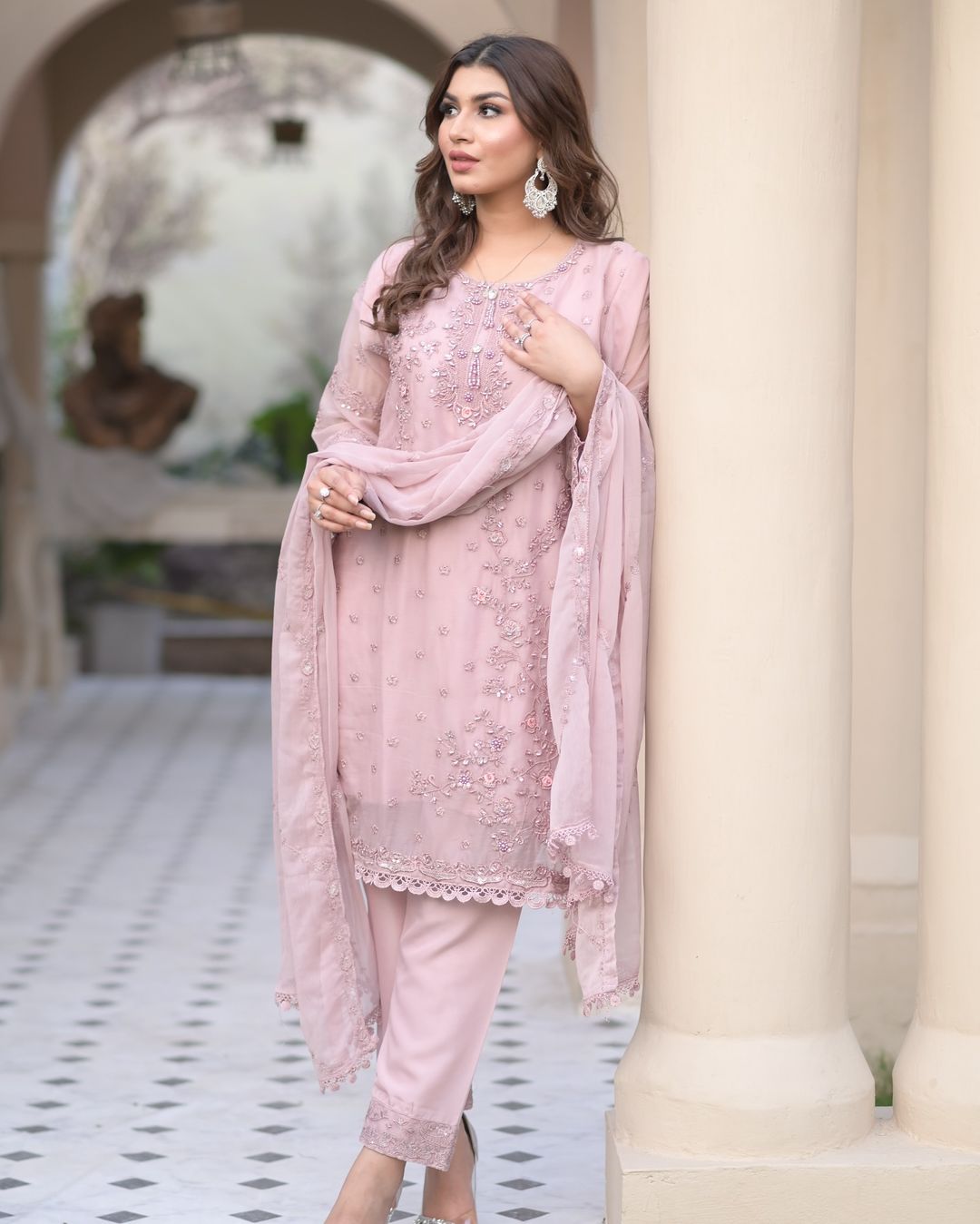 Zariya in Pastel Pink