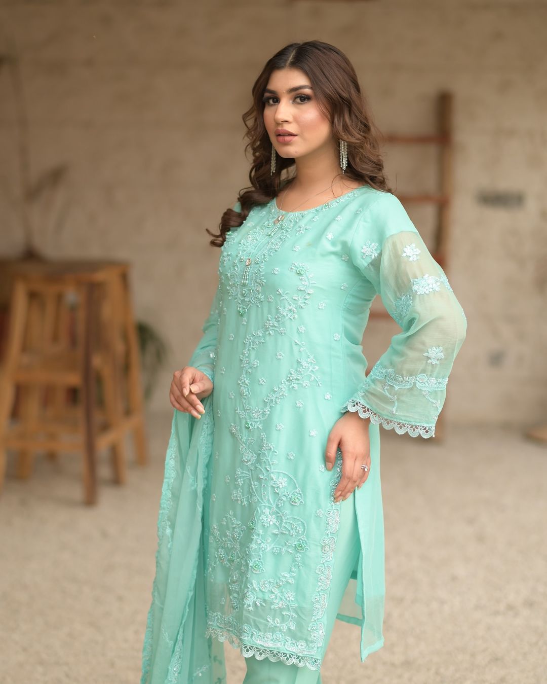 Zariya Turquoise - Uzair Arts