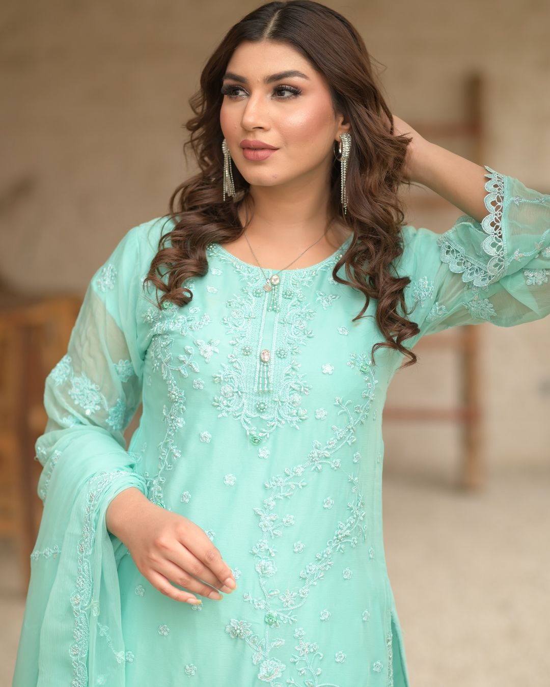 Zariya Turquoise - Uzair Arts